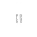 9ct-White-Gold-Diamond-Two-Row-Huggie-Earrings Sale
