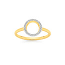 9ct-Diamond-Circle-Ring Sale