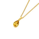 9ct-Citrine-Bezel-Pendant Sale