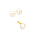 9ct-Freshwater-Pearl-Studs-Pendant-Set Sale