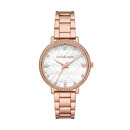 Michael-Kors-Pyper-Rose-Tone-White-Dial-Ladies-Watch Sale