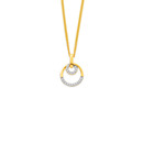 9ct-Diamond-Circle-Pendant Sale