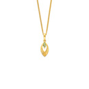 9ct-Peridot-Sunray-Pendant Sale