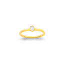 10ct-Element-Lab-Diamond-Oval-Rubover-Band Sale