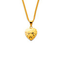 9ct-Diamond-Cut-Heart-Pendant Sale