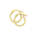 9ct-10mm-Polished-Hoop-Earrings Sale