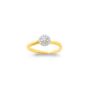 9ct-Diamond-Halo-Ring Sale