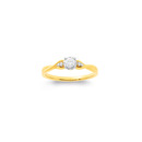 9ct-Diamond-Crossover-Ring-TDW25ct Sale