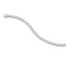 14ct-White-Gold-Element-Lab-Diamond-Tennis-Bracelet-TDW3ct Sale