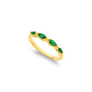 9ct-Created-Emerald-Ring Sale