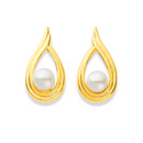 9ct-Freshwater-Pearl-Studs Sale