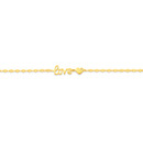 9ct-Love-Heart-Bracelet-with-Diamond Sale