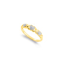 9ct-Diamond-Hearts-Ring Sale