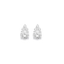 Sterling-Silver-Cubic-Zirconia-Studs Sale