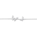 Sterling-Silver-Cubic-Zirconia-Two-Butterflies-Bracelets Sale