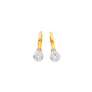 10ct-Gold-15ct-Total-Weight-Lab-Grown-Diamond-Dangle-Hoops Sale