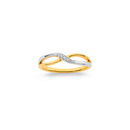 9ct-Gold-Diamond-Crossover-Ring Sale