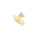9ct-Diamond-Double-Butterfly-Ring Sale