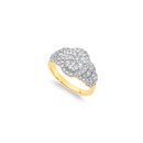 9ct-Diamond-Oval-Ring-TDW1ct Sale