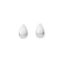 Sterling-Silver-Small-Puff-Waterdrop-Stud-Earrings Sale