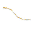 10ct-Element-Lab-Diamond-Paperclip-Bracelet-TDW1ct Sale