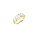 9ct-Created-Opal-Diamond-Ring Sale