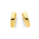 9ct-Oval-Huggies Sale