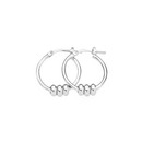 Sterling-Silver-15mm-Three-Rings-Hoop-Earrings Sale
