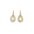 9ct-Diamond-Double-Oval-Earrings Sale