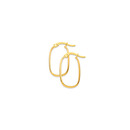 9ct-10mm-Polished-Oval-Hoop-Earrings Sale