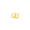 9ct-Gold-Textured-Hoop-Earrings Sale