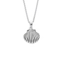 Sterling-Silver-Scallop-Shell-Pendant-on-Chain Sale
