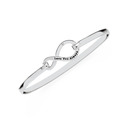 Sterling-Silver-Love-You-Always-Bangle Sale