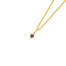 9ct-Amethyst-and-Diamond-Pendant Sale