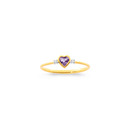 9ct-Amethyst-and-Diamond-Ring Sale