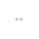 9ct-Gold-Diamond-Flower-Stud-Earrings Sale
