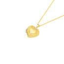 9ct-Embossed-Border-Heart-Locket Sale
