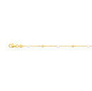 9ct-19cm-Pearl-and-Cubic-Zirconia-Ball-Bracelet Sale
