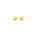 9ct-Diamond-Cut-Heart-Studs Sale