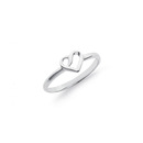 Sterling-Silver-Open-Heart-Infinity-Ring Sale
