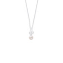 Sterling-Silver-Freshwater-Pearl-CZ-Pendant Sale