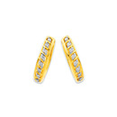 9ct-Diamond-Wave-Earrings Sale
