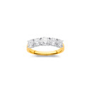 10ct-5-Stone-Element-Lab-Grown-Diamond-Ring Sale