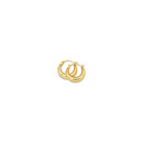 9ct-Gold-8mm-Polished-Creole-Earrings Sale