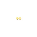 9ct-Plain-Disc-Stud-Earrings Sale