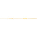 9ct-19cm-Multi-Paperclip-Trace-Bracelet Sale