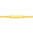 9ct-19cm-Solid-Curb-Identity-Bracelet Sale