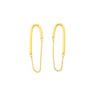 9ct-Tube-Chain-Earrings Sale