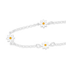 Sterling-Silver-Enamel-Daisy-Bracelet Sale