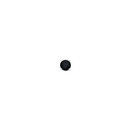 Sterling-Silver-6mm-Round-Black-Sapphire-Clawset-Single-Stud-Gents-Earring Sale